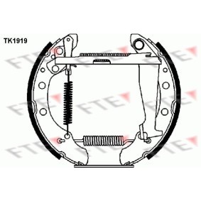 Comprar Juego de zapatas de frenos de FTE TK1919 a bajo precio de 106,15 €
