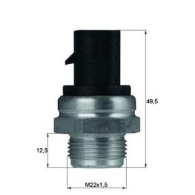 Compre Interruptor de temperatura, ventilador do radiador da MAHLE ORIGINAL TSW 13D a um preço baixo por 12,76 €