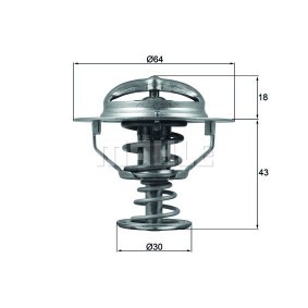 Achetez des Thermostat d'eau BEHR THERMOT-TRONIK TX 114 82D à prix pour 27,45 €