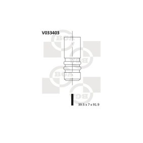 Acquista Valvola di aspirazione da BGA V033403 a buon mercato per soli 5,38 €