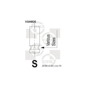 Acquista Valvola di aspirazione da BGA V164820 a buon mercato per soli 9,10 €