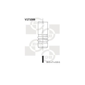 Acquista Valvola di aspirazione da BGA V171006 a buon mercato per soli 6,63 €