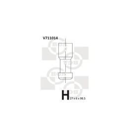 Acquista Valvola di scarico da BGA V711014 a buon mercato per soli 16,26 €