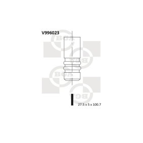 Acquista Valvola di scarico da BGA V996023 a buon mercato per soli 9,39 €