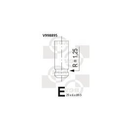Acquista Valvola di scarico da BGA V998895 a buon mercato per soli 11,62 €