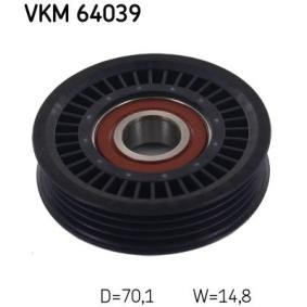 Compre Polia de desvio / de guia, correia trapezoidal estriada da SKF VKM 64039 a um preço baixo por 217,45 €