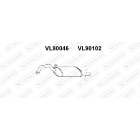 Endschalldämpfer für VOLVO von VENEPORTE