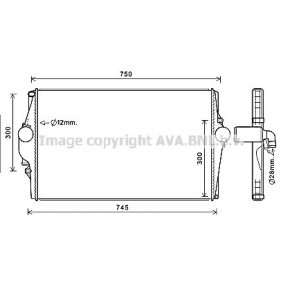 Ladeluftkühler für VOLVO von AVA COOLING SYSTEMS