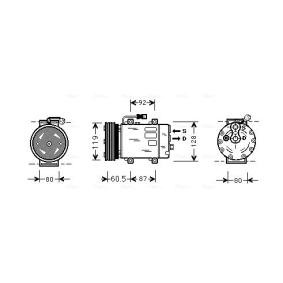 Klimakompressor für MITSUBISHI von AVA COOLING SYSTEMS