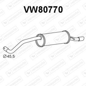 Endschalldämpfer für VW von VENEPORTE