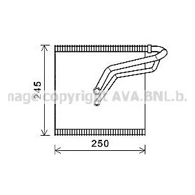 Verdampfer, Klimaanlage von AVA COOLING SYSTEMS VWV387