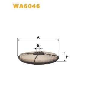 Kjøp Luftfilter av WIX FILTERS WA6046 til den lave prisen 144,16 NOK