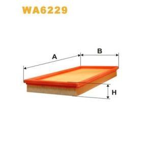 Kjøp Luftfilter av WIX FILTERS WA6229 til den lave prisen 145,60 NOK