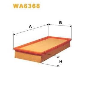 Kjøp Luftfilter av WIX FILTERS WA6368 til den lave prisen 180,66 NOK