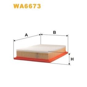 Compre Filtro de ar da WIX FILTERS WA6673 a um preço baixo por 25,93 €