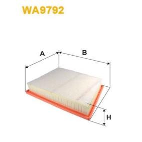 Luftfilter von WIX FILTERS WA9792
