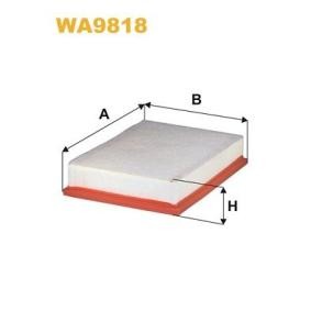 Compre Filtro de ar da WIX FILTERS WA9818 a um preço baixo por 27,66 €