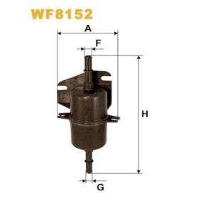 Achetez des Filtre à carburant WIX FILTERS WF8152 à prix pour 48,48 €