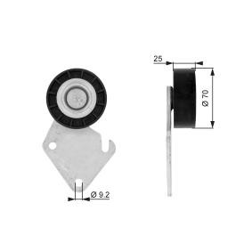 Achetez des Galet enrouleur de courroie d'accessoire GATES T36068 à prix pour 19,29 €
