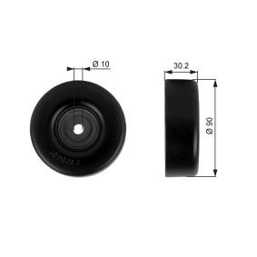 Achetez des Galet enrouleur de courroie d'accessoire GATES T38042 à prix pour 21,36 €