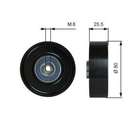 Comprar Polea inversión / guía, correa poli V de GATES T38089 a bajo precio de 48,82 €