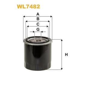 Compre Filtro de óleo da WIX FILTERS WL7482 a um preço baixo por 20,48 €