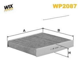 Compre Filtro, ar do habitáculo da WIX FILTERS WP2087 a um preço baixo por 27,66 €