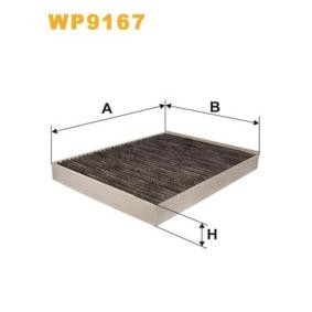Köp Kupéfilter av WIX FILTERS WP9167 till det låga priset 282,30 kr