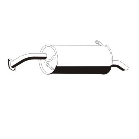 Compre Panela de escape traseira da VEGAZ HUS-146ERNS a um preço baixo por 95,14 €