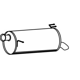 Compre Panela de escape traseira da VEGAZ KS-195 a um preço baixo por 172,63 €