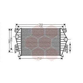 Acquista Intercooler da VAN WEZEL 03004191 a buon mercato per soli 292,29 €
