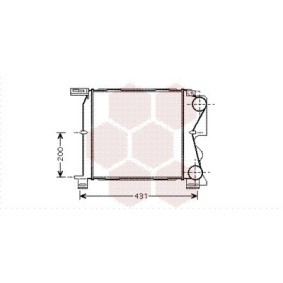 Compre Intercooler de VAN WEZEL online para VOYAGER IV (RG, RS) a precios moderados