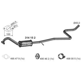 Comprar Silenciador intermedio de ERNST 314152 a bajo precio de 150,17 €