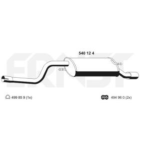 Compre Panela de escape traseira da ERNST 540124 a um preço baixo por 157,23 €