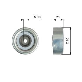 Achetez des Galet enrouleur de courroie d'accessoire GATES T36778 à prix pour 52,22 €