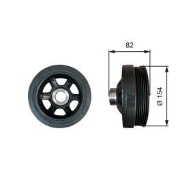 Comprar Polea de cigüeñal de GATES TVD1139 a bajo precio de 92,41 €