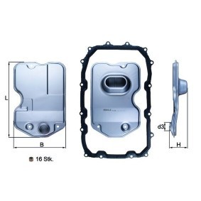 Köp Hydraulikfilter, automatväxel av KNECHT HX 160KIT till det låga priset 627,71 kr