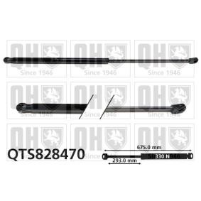 Comprar Muelle neumático, capó de motor de QUINTON HAZELL QTS828470 a bajo precio de 32,41 €