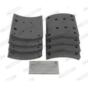 Comprar Juego de forros de freno, freno de tambor de FERODO K19488.1-F3660 a bajo precio de 68,06 €
