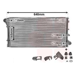 Achetez des Radiateur du moteur VAN WEZEL 17002295 à prix pour 113,86 €