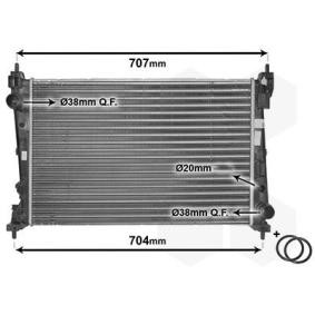 Acquista Radiatore motore da VAN WEZEL 17002312 a buon mercato per soli 104,74 €