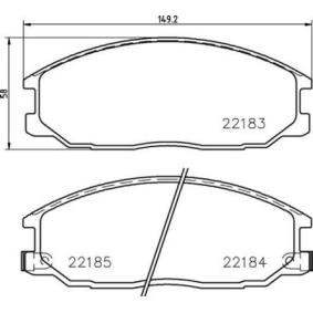 Köp Bromsbelägg av BREMBO P 77 002 till det låga priset 1202,64 kr