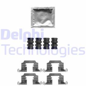 Compre Kit de acessórios, pastilhas de travão da DELPHI LX0650 a um preço baixo por 27,38 €