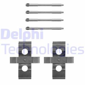 Compre Kit de acessórios, pastilhas de travão da DELPHI LX0652 a um preço baixo por 23,52 €