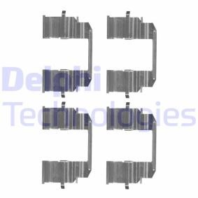 Compre Kit de acessórios, pastilhas de travão da DELPHI LX0654 a um preço baixo por 13,62 €