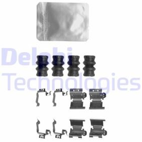 Compre Kit de acessórios, pastilhas de travão da DELPHI LX0657 a um preço baixo por 18,04 €