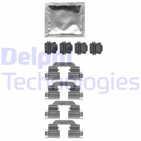 Compre Kit de acessórios, pastilhas de travão da DELPHI LX0665 a um preço baixo por 19,43 €