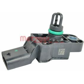 Acquista Sensore, pressione collettore d'aspirazione da METZGER 0906268 a buon mercato per soli 27,42 €