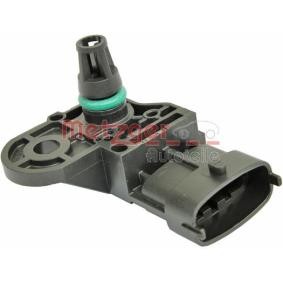 Compre Sensor, pressão de sobrealimentação da METZGER 0906278 a um preço baixo por 39,24 €