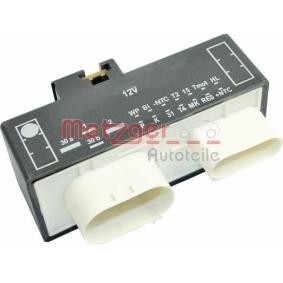 Achetez des Commande, ventilateur électrique (refroidissement du moteur) METZGER 0917284 à prix pour 70,71 €